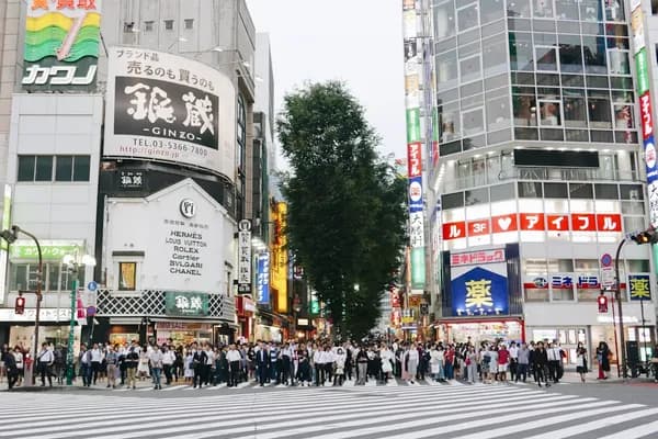 Shibuya Scramble Crossing & Hachiko