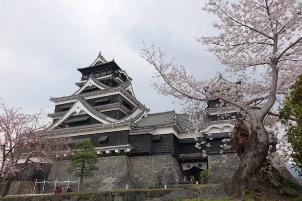 Kumamoto Castle in Kyushu