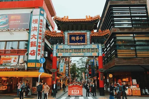 Yokohama Chinatown in Kanagawa
