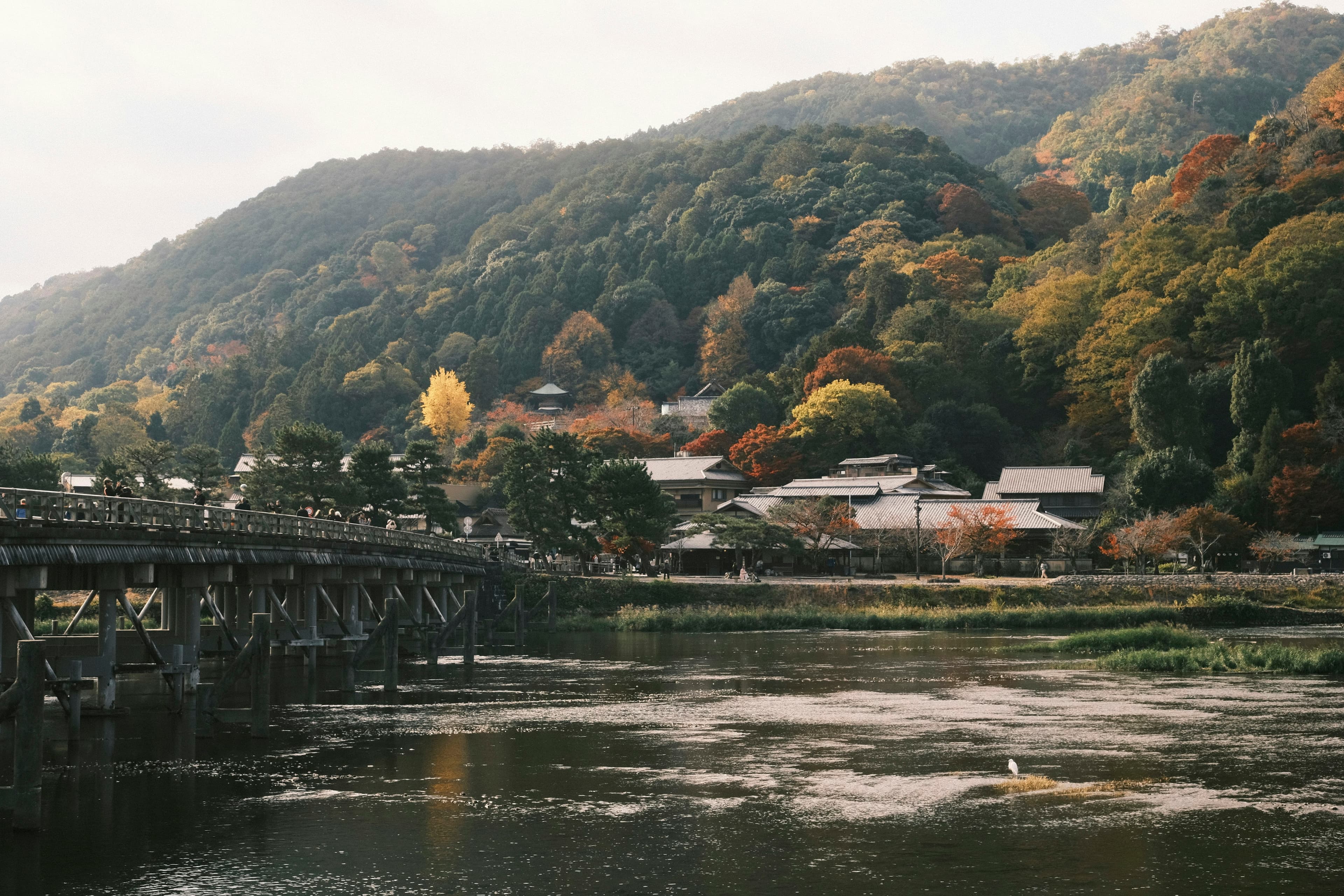 Togetsukyo Bridge in Kyoto